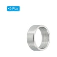 thumbnail image 3 of M10 Stainless Steel Spacers, 5 Pcs Metal Spacer Stainless Steel 10.2mm ID x 12mm OD x 4mm L for 3/8" M10, 3 of 5