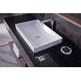 thumbnail image 3 of TOTO® Kiwami® Rectangular 23" Vessel Bathroom Sink with CEFIONTECT®, CLEAN MATTE - LT476MT#CMW, 3 of 6