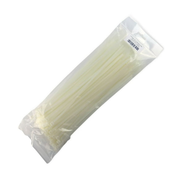 FindTape Standard Cable Zip Ties (50 lb. tensile): 0.19 in. x 11 in. (Natural)