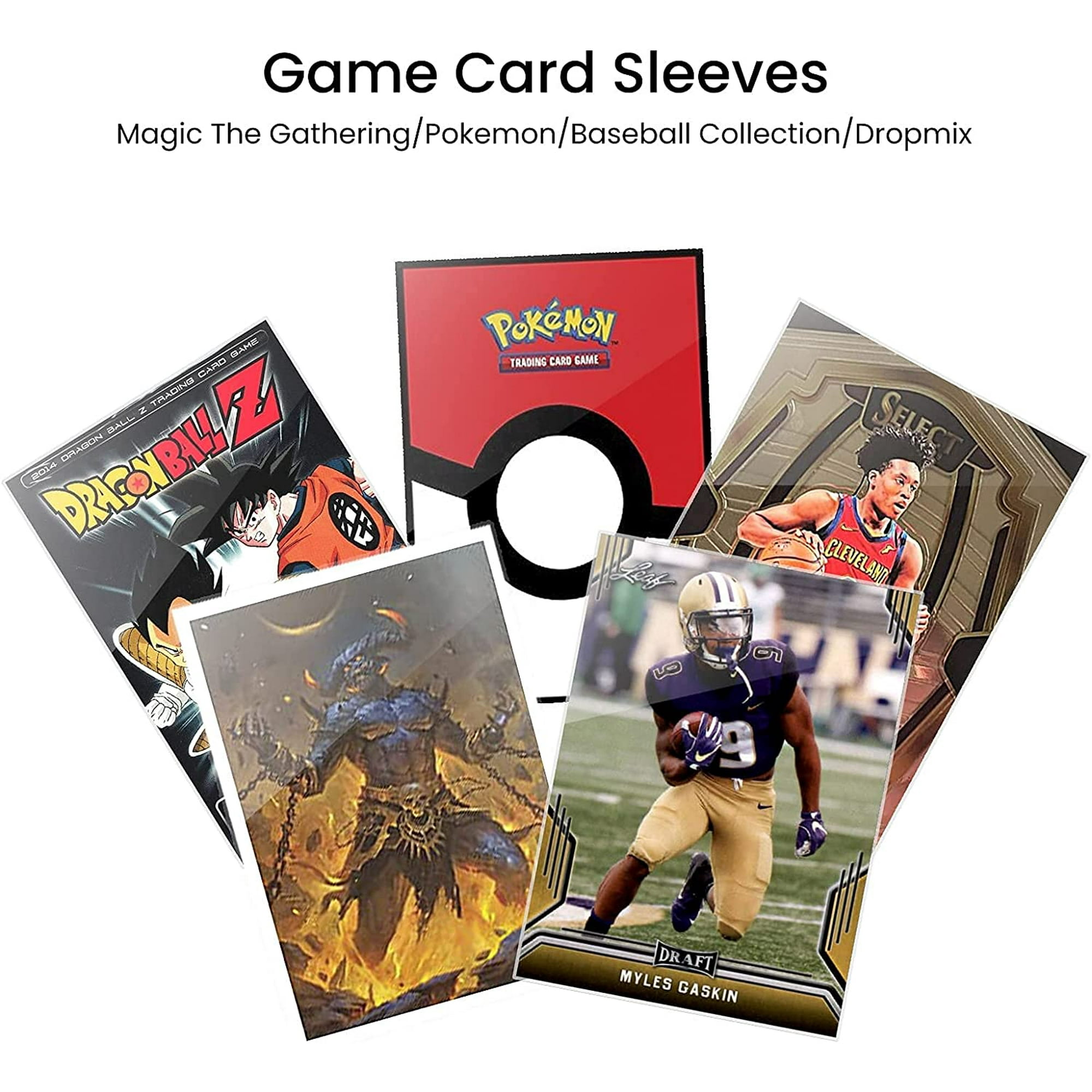 100 Counts Trading Card Sleeves + 1 Pack Card Grading Centering Tool Bundle  | Walmart Canada