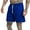 Blue, variant on Men Cross Border Waterproof Drawstring Shorts - Solid Thin Design Quick Dry Light Plus Size Beach Pants, Outdoor Sport Style Mens Athletic Shorts For Surfing Beach & Summer Outdoor