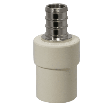 10 Pcs XFITTING 1/2" Inch Pex x 1/2" Inch Pex CPVC Transition Coupling, 3-3-1=10XX