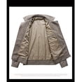 thumbnail image 3 of Men's Winter PU Leather Zipper Jacket Gifts, 3 of 7