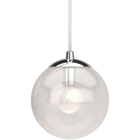 Volume Lighting 2055 Lawrence 1 Light 6" Wide Mini Pendant - Chrome