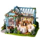 thumbnail image 3 of Casa de juguete en miniatura de madera para armar, casa de muñecas en miniatura para colección de regalos, artículos de decoración del hogar, 3 of 15