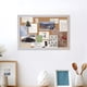 thumbnail image 4 of CaiYueKe Hanging Cork Bulletin Board Wood Frame Photo Display Message Board for Wall Home Office Decor Pinboard Memo Notice Board Bulletin Display, 4 of 7