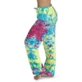 thumbnail image 2 of Just Love Ladies Printed Jersey Jogger Pant (Tie Dye Bright Spotty, X-Large), 2 of 3