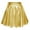 Skirts for women-Gold, variant on Homenesgenics Skirt for Women Long Women's Sexy Performance Stage Pleated Skirt Black S