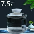 thumbnail image 3 of Maoww Grande Bouteille de Stockage d'Eau Porte-Réservoir Camping Urgence Sans BPA Transparent 7,5 L, 3 of 5