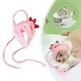 thumbnail image 1 of Varita Interactiva Colco de Teaser Para Gatos Dinosaurio Rosa, 1 of 8