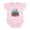 Petal Pink, variant on CafePress - NYC Newwave7 Chocolate Body Suit - Baby Light Bodysuit, Size Newborn - 24 Months