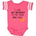 thumbnail image 3 of Inktastic I Love My Mommy to the Moon and Back Boys or Girls Baby Bodysuit, 3 of 5