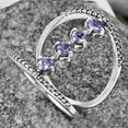 thumbnail image 4 of Natural Tanzanite 925 Sterling Silver Ring s.9 Jewelry DGR1126_B_9 R-1247, 4 of 7