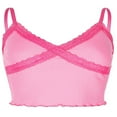 thumbnail image 1 of Women Lace Velvet Camisole Thin Straps Bodycon Camis Tops, 1 of 6