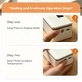 thumbnail image 5 of Magnetic Mini Bag Sealer And Cutter for Fridge, 2026 New Portable Heat Sealer With 8-level Adjustable & Led Digital Display, Rechargeable, for Plastic Bags,Snacks,Food Storage Keep Fresh, 5 of 8