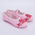 thumbnail image 5 of LvhaoGJOB Girls' Soft Flexible Sole Ballet Flats with Elegant Design and Flexible Flat Sole, 5 of 9