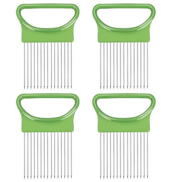Soporte para rebanadas de frutas y verduras 4 piezas - verde MFZFUKR CPB-DE-WX634-3