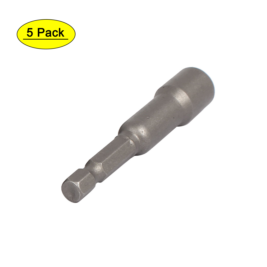 5/16'' Width Hex Socket Wrench Nut Setter Driver Bits Gray
