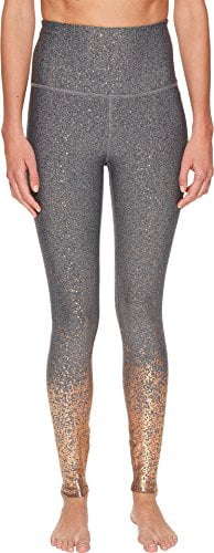 gold ombre leggings