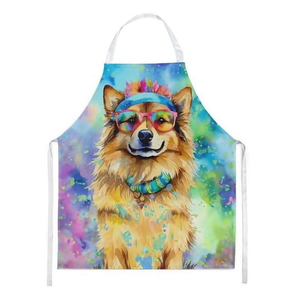 Carolines Treasures DAC2584APRON 0.01 x 30 x 27 in. Hippie Dawg Apron