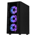thumbnail image 2 of Xtreme PC Gaming AMD Radeon RX 6600 Ryzen 7 5700 32GB SSD 1TB Monitor 27 165Hz WIFI Black, 2 of 6