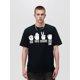 thumbnail image 1 of Camiseta de algodón para hombre con diseño de piedra, papel y tijera: perfecta para el Día del Padre, actividades informales y al aire libre. Lavable a máquina., 1 of 6