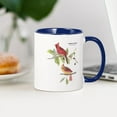 thumbnail image 3 of CafePress - Audubon Northern Cardinal Bird Mug - 11 oz Ceramic Mug - Novelty Coffee Tea Cup, 3 of 4
