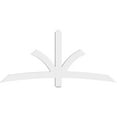 thumbnail image 2 of 72"W x 33"H x 2"D x 4"F, 11/12 Pitch, Davenport Architectural Grade PVC Gable Bracket, 2 of 8