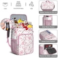 thumbnail image 5 of Travel Cooler Bag - Pioneer Flower Floral Print Pattern Camping Beer Cooler Backpack with Bottle Opener- Waterproof Insulated Picnic Backpacks - Cooler Bag for Beach, 5 of 6