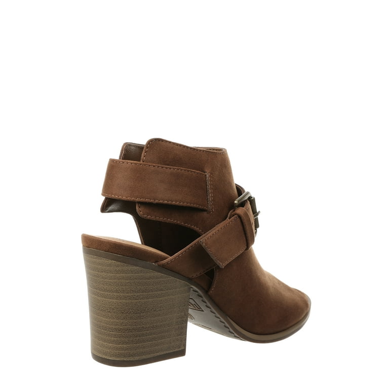 Walmart peep shop toe booties