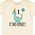 thumbnail image 4 of Inktastic First Birthday Dinosaur Party 1 Year Old Boys or Girls Baby Bodysuit, 4 of 5
