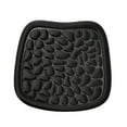 thumbnail image 3 of Reemplazo del cojín del asiento del coche antideslizante accesorios simples del coche transpirable elegante Negro, 3 of 8