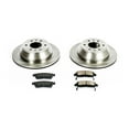 thumbnail image 3 of Power Stop Rear Stock Replacement Brake Pad and Rotor Kit KOE2050, 3 of 8