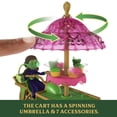 thumbnail image 4 of Carrito de postres Toy Mattel Wicked Emerald City con muñeca Elphaba, 4 of 6