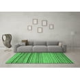 thumbnail image 3 of Ahgly Company Indoor Rectangle Southwestern Emerald Green Country Area Rugs, 7' x 9', 3 of 4