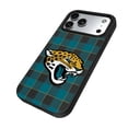 thumbnail image 2 of Keyscaper Jacksonville Jaguars Plaid Magnetic Bump iPhone Case, 2 of 6