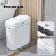 thumbnail image 3 of Trash Bot Funest Bathroom, pequeño, 10 litros, con tapa, 2.7 galones, 3 of 6