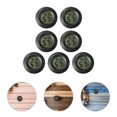 thumbnail image 1 of BESTYASH 7Pcs and Humidity Gauge for Reptile Tanks Black Compact Design, 1 of 8
