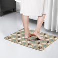 thumbnail image 4 of Paw Prints Flannel Non Slip Door Rugs,Washable Door Mats Indoor,Decorative Door Mats,Dirt-Resistant and Absorbent Doormat for Entrance,Bedroom,Kitchen,Bathroom,23.5x16in(60x40cm), 4 of 5