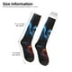 thumbnail image 2 of Fotbe Red And Blue Fire Bird Calcetas Divertidas Estampadas para Hombre y Mujer, Calcetas de Algodón hasta la Rodilla para Caminar, Correr, Enfermería y Embarazo, 2 of 6