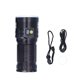 thumbnail image 2 of LED Flashlight XMT6 LED 15000lm USB Rechargeable IP65 Waterproof Outdoor Portable Torch, 2 of 5