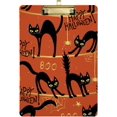 thumbnail image 2 of FMSHPON Halloween Black Cute Cat Boo Clipboard Hardboard Wood Nursing Clip Board and Pull for Standard A4 Letter 13x9 inches, 2 of 5