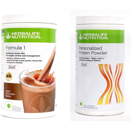 Herblife Nutrition Shake Mix Dutch Chocolate Flavor With Protein Powder 400 Gram With Free Shipping