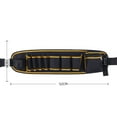 thumbnail image 2 of HINTRMENT 1Pc Black Oxford Tool Pocket Waist Bag for Holding Tools with Humanized Design and Multi Pockets, 2 of 7
