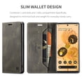 thumbnail image 6 of K-Lion for Google Pixel 6 Pro 2022 Wallet Case, Slim Luxury PU Leather Flip Cover RFID Blocking Card Slots Magnetic Closure Anti-Scratch Shockproof Case for Google Pixel 6 Pro 6.7 inch,Coffee, 6 of 10