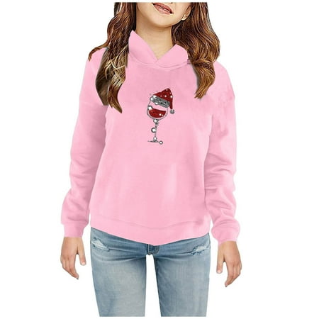 

Kcavykas Toddler Pullover Hoodie Toddler Boys Christmas Sweatshirts Hoodies Santa Claus Pullover Tops Kids Winter Hooded Sweaters Xmas Outerwear