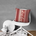 thumbnail image 5 of Happy Valentine's Day Red Stripe Love Heart Throw Pillow Covers 18 X 18 Inch, Set Of 2, Linen Study Sofa Cushion Cover Indoor Living Room Home Decor, 5 of 7