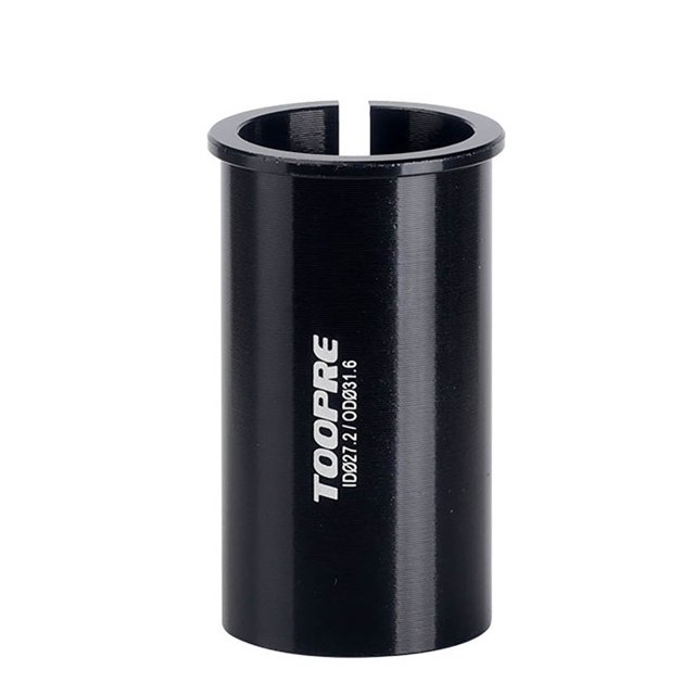 Greeniant Tija de sillín de bicicleta, funda de tubo de cuña, adaptador convertidor de tubo de sillín de bicicleta de aluminio, reductor de tija de Ciclismo 27.2 a 31.6 Greeniant OD001079-07