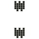 thumbnail image 4 of Injueey 10 Pieces Mosaic Wall Sticker Household Bathroom Tile Ornament Scene Kitchen Self-adhesive Decorations Tiles Sticker 3D Layout Negro 10*10*20 piezas 2Conjunto, 4 of 6