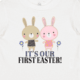 thumbnail image 4 of Inktastic Twins First Easter Boy Girl Boys or Girls Baby T-Shirt, 4 of 5